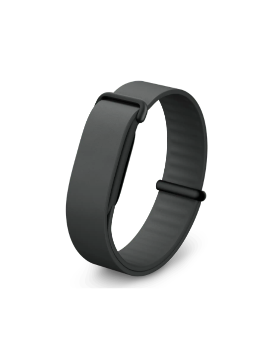 Google Fitbit Air Elevated Modern Band | Obsidian