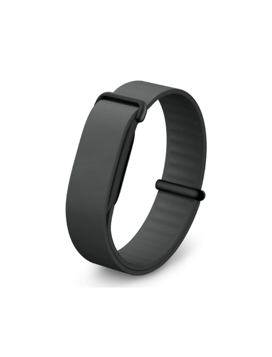 Google Fitbit Air Elevated Modern Band | Obsidian